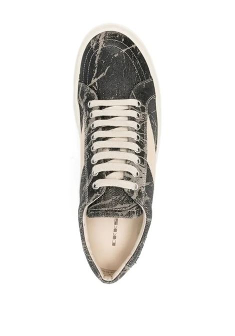 sneaks vintage snekaers uomo nera e bianca RICK OWENS DRKSHDW | DU02E7803 DWFLVS5911